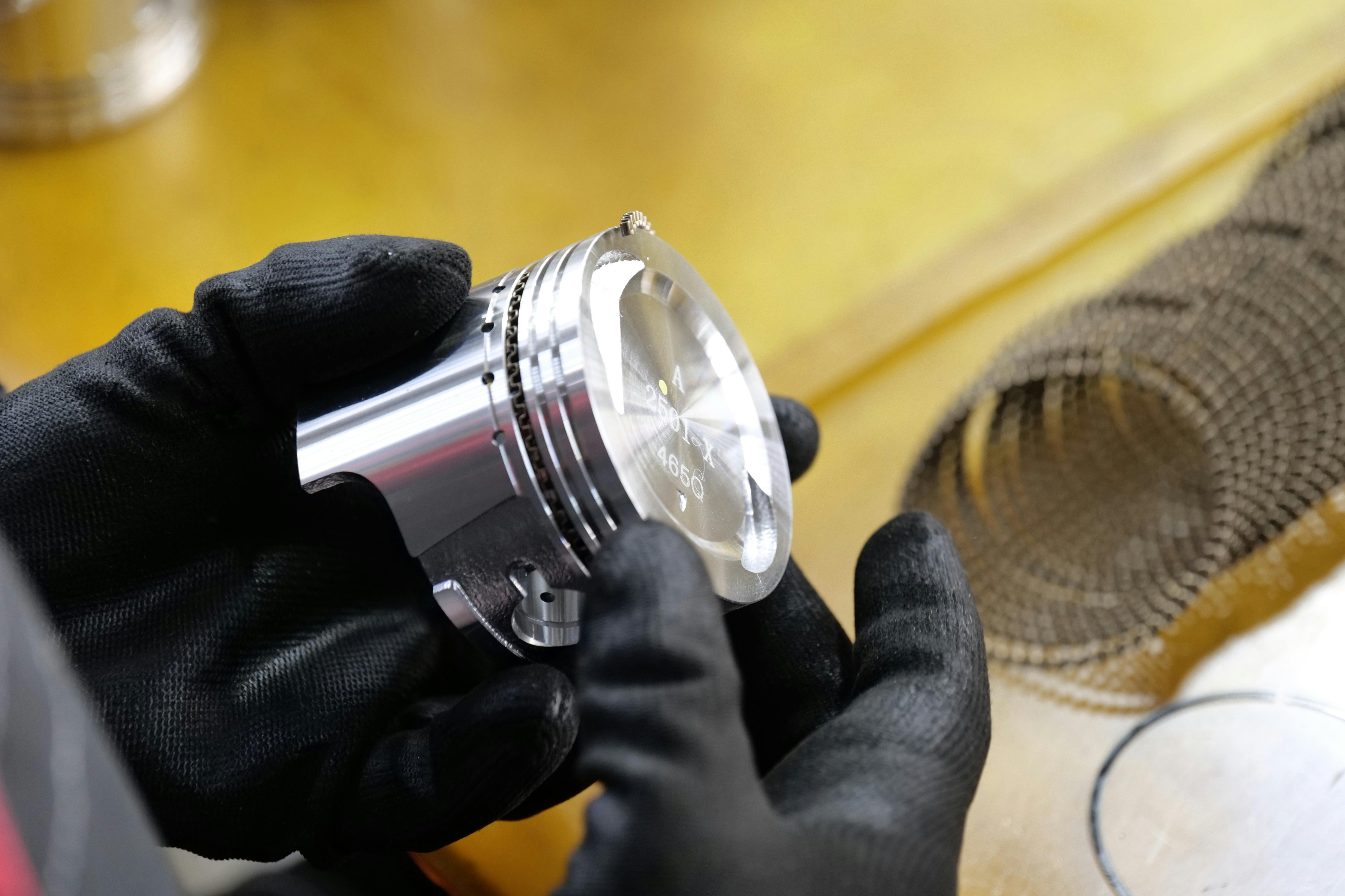 Surface finishing and polishing of industrial components for enhanced durability